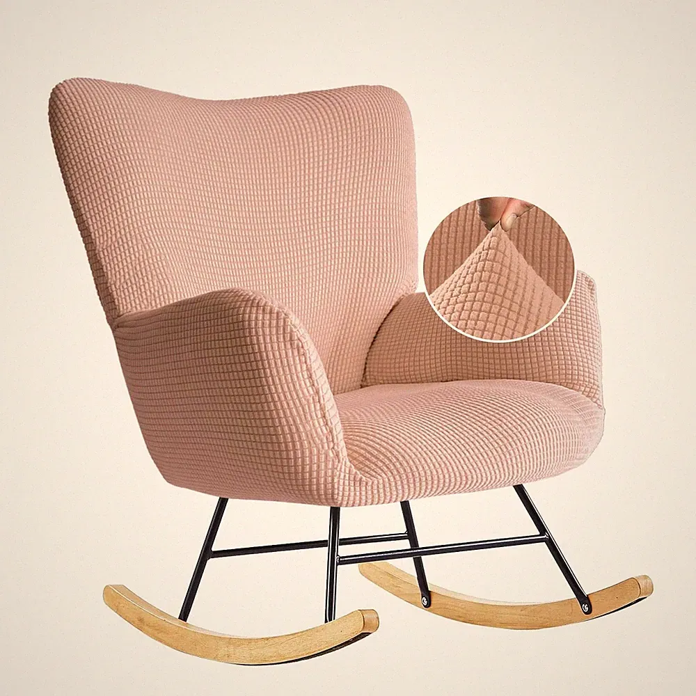 Nursery Rocking Chair Cover,1 Piece Glider Chairs Cover Slipcovers,Soft with...