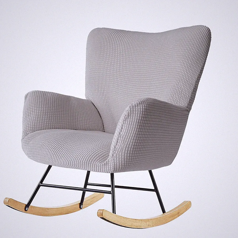 Nursery Rocking Chair Cover, Glider Chairs Slipcover,Non-Slip Furniture Prote...