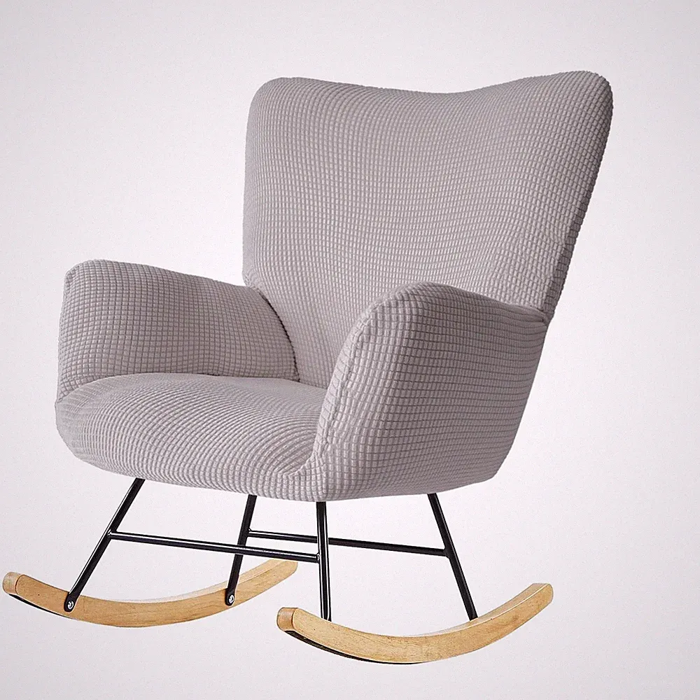 Nursery Rocking Chair Cover, Glider Chairs Slipcover,Non-Slip Furniture Prote...
